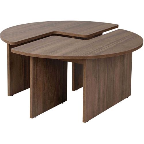 Table Basse En Aggloméré Moira Noyer