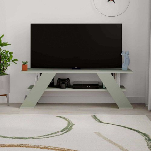 Meuble TV En Aggloméré Farfalla Vert