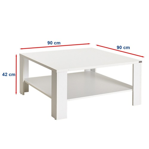 Table Basse 1 Étagère L90 Cm