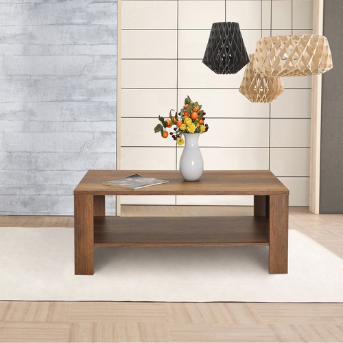 Table Basse 1 Étagère L110 Cm