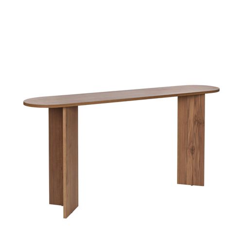 Console Ovale En Bois L150cm