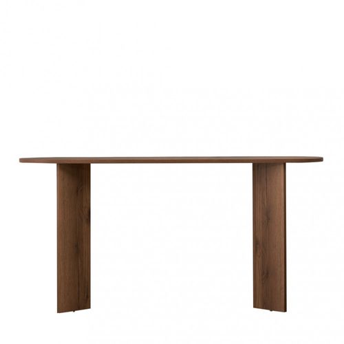 Console Ovale En Bois L150cm