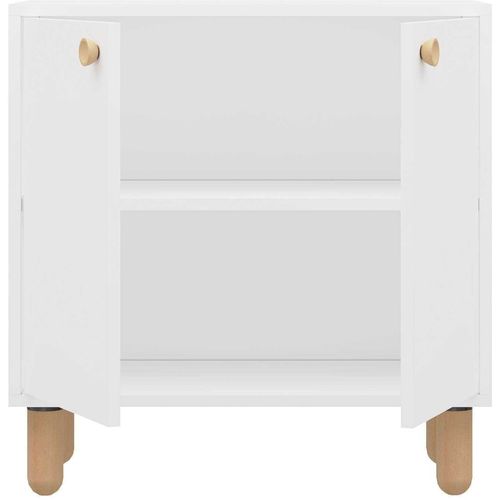 Buffet 2 Portes En Aggloméré Lina Blanc