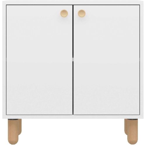 Buffet 2 Portes En Aggloméré Lina Blanc