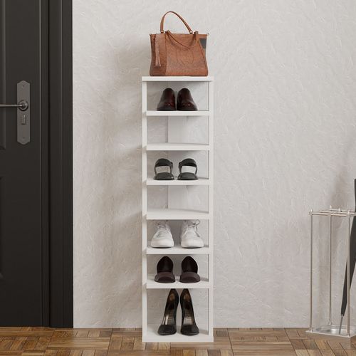 Étagère à Chaussures En Bois H110cm