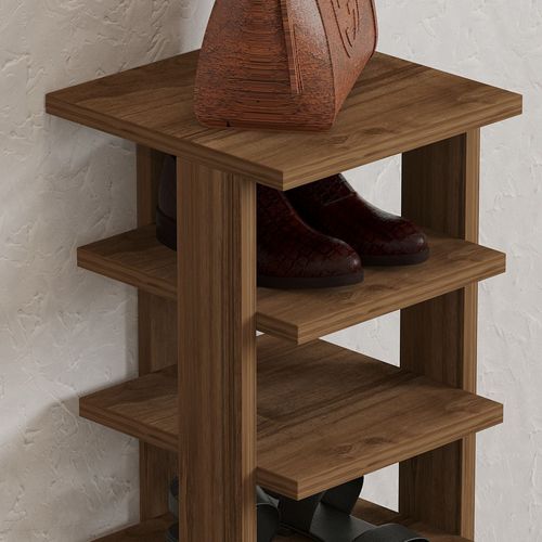 Étagère à Chaussures En Bois H110cm