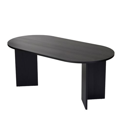 Table à Manger 8 Personnes Ovale En Bois