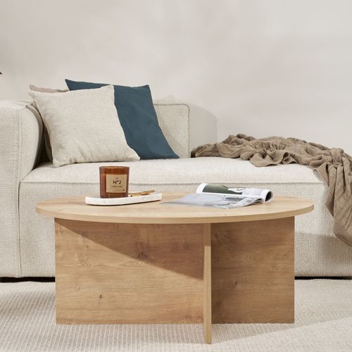 Table Basse Ronde En Bois Ø90cm