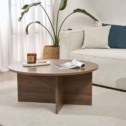 Table Basse Ronde En Bois Ø90cm