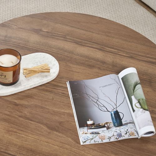 Table Basse Ronde En Bois Ø90cm