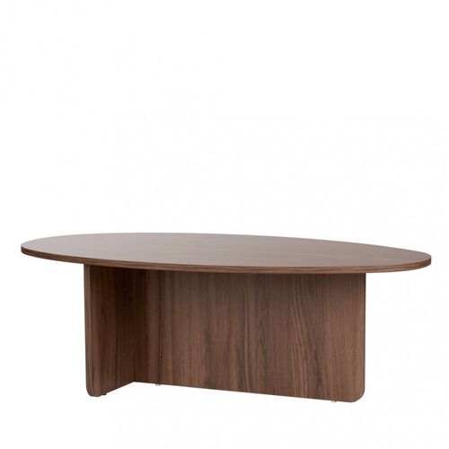 Table Basse Organique En Bois 120x65cm