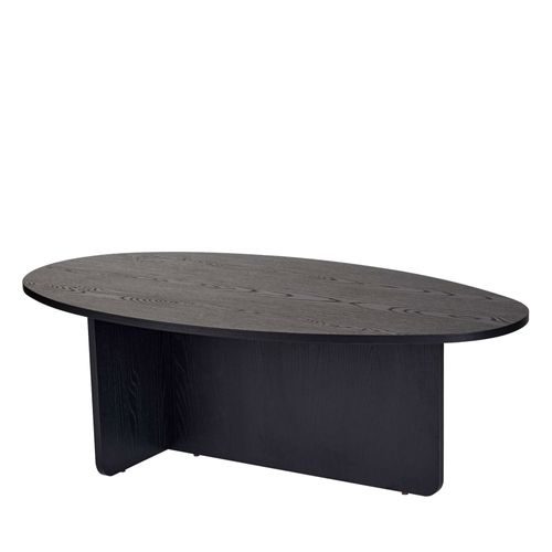 Table Basse Organique En Bois 120x65cm