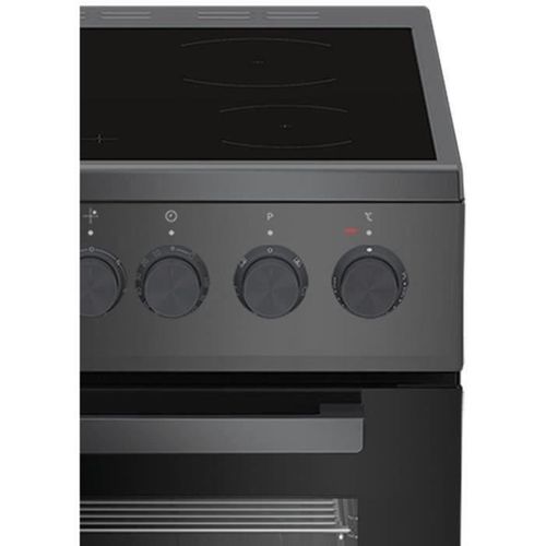 Cuisiniere Pose Libre - 4 Foyers Vitrocéramiques - Four Convection - 65 L - L 50 X H - Fss57100gac
