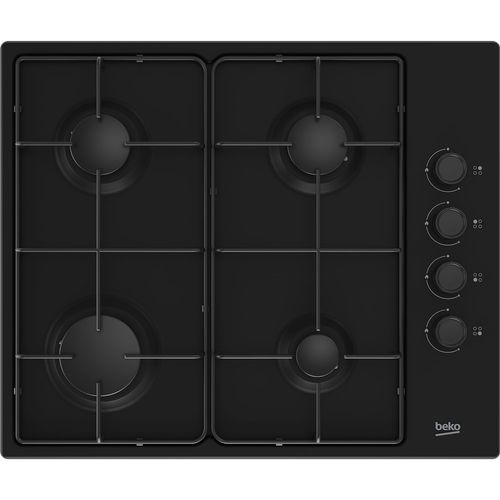 Table De Cuisson Gaz 61cm 4 Feux 7900w Noir - Higg64123sb