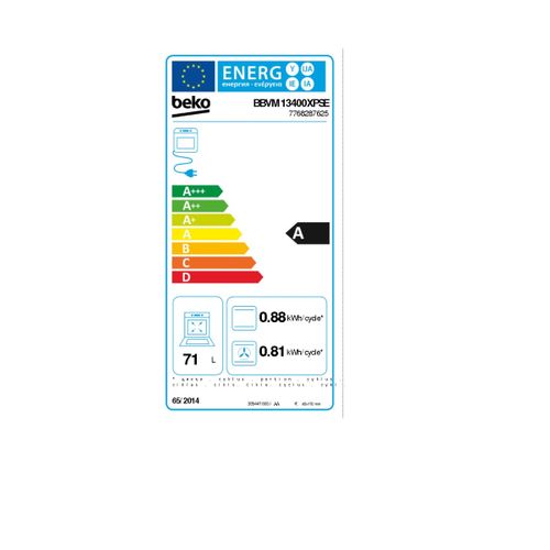 Four encastrable Pyrolyse Multifonction Pyrolyse 71l - Bbvm13400xpse