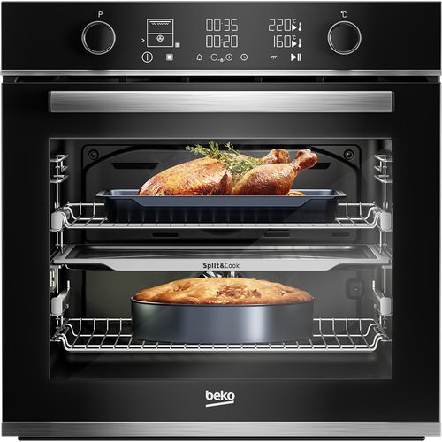 Four encastrable Pyrolyse Multifonction Pyrolyse 71l - Bbvm13400xpse