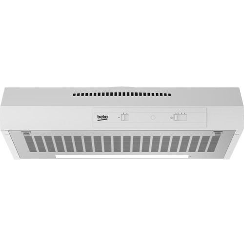 Hotte Visière 60 cm Blanc Hns61212wh