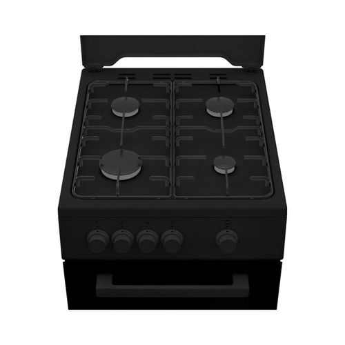 Cuisinière gaz 4 foyers Noir Fsg522dbc