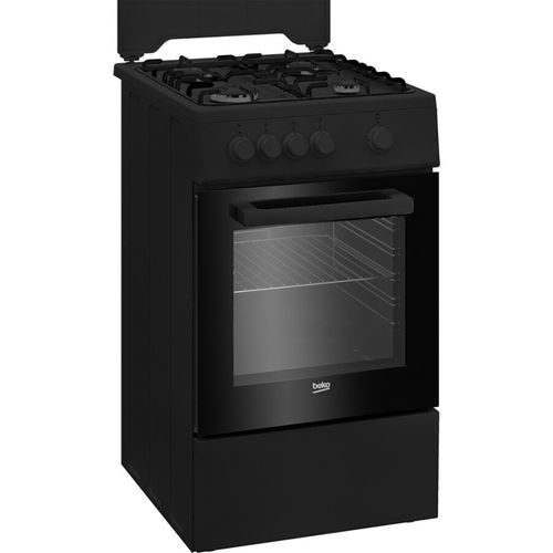 Cuisinière gaz 4 foyers Noir Fsg522dbc