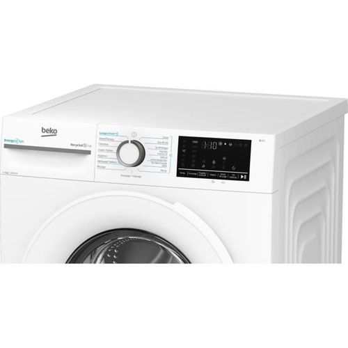 Lave-linge Hublot  Bm0wt49211 - 9 Kg - Induction - L60cm - 1200 Trs/min - Classe à - Blanc