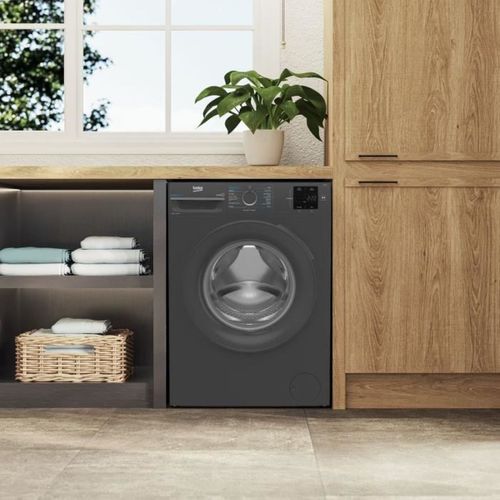 Lave-linge Hublot  Bm0wu3922fb - 9 Kg - Induction - L60cm - 1200 Trs/min - Classe à - Noir