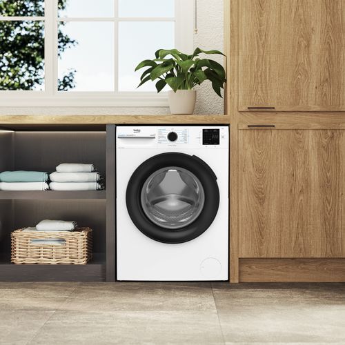 Lave-linge hublot BEKO BM3WFT380411 8kg