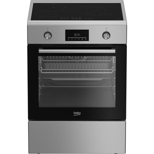 Cuisinière Dessus Induction 3 foyers Multifonctions Inox - Fbe68314mxc