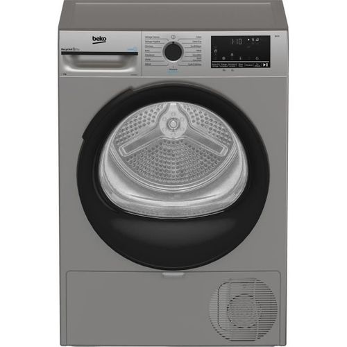 Seche-linge Pompe à Chaleur  D3h28e93s Eco Sense - 8 Kg - L60cm - Silver