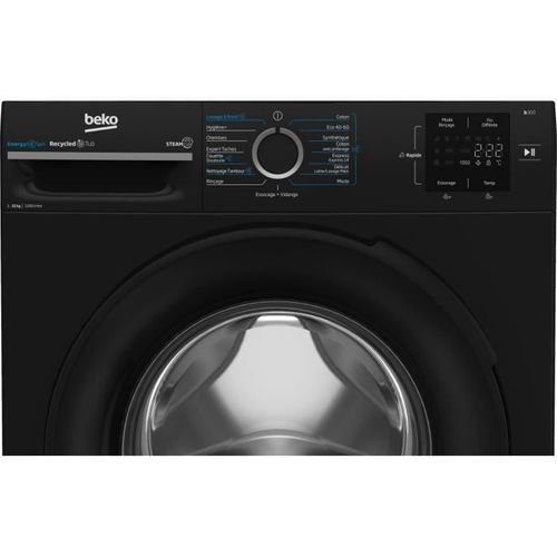 Lave-linge Hublot  Bm0wt31021fb - 10 Kg - 1200 Trs/min - Classe à - Noir