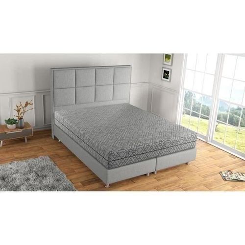 Matelas Ressorts Ensachés 140x190cm - GEOFLEX - Epaisseur 26 Cm - Réversible Très Ferme Ou Équilibré