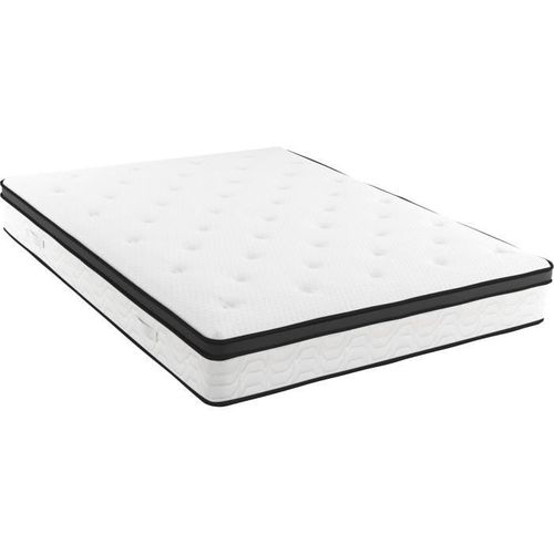 Matelas Ressorts Ensachés 180x200 Cm - Pocket Hybrid - Epaisseur 30 Cm - 5 Zones