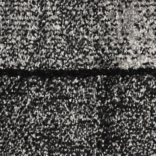 Tapis Salon 120x170 Tissé Gris Rectangle Motif Géométrique Bi 61