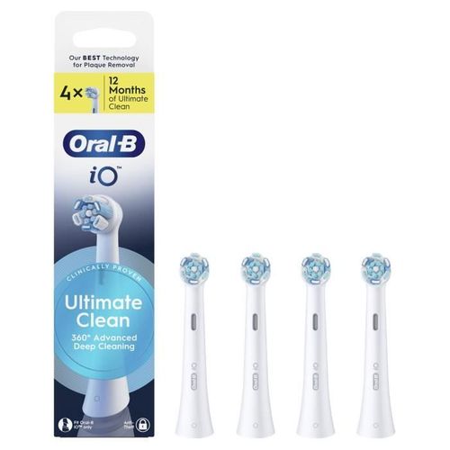 Brossettes - Io Refills Ultimate Clean - Pack De 4 - Blanc