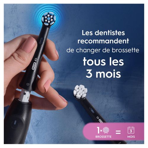 Brossettes - Io Refills Gentle Care - Pack De 4 - Noir
