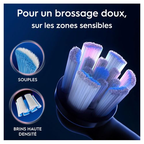 Brossettes - Io Refills Gentle Care - Pack De 4 - Noir