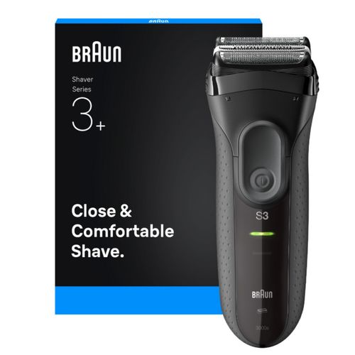 Rasoir Électrique Rechargeable Étanche Gris - 3-3000s