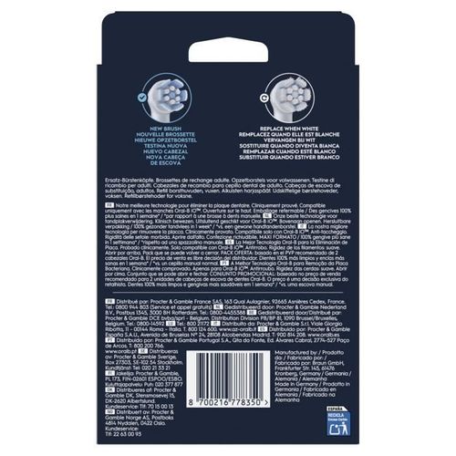 Brossettes - Io Refills Gentle Care - Pack De 8 - Blanc