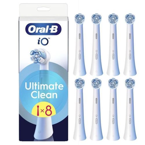 Brossettes - Io Refills Ultimate Clean - Pack De 8 - Blanc
