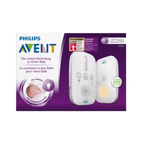 Ecoute-bébé Blanc/gris - Scd502/26