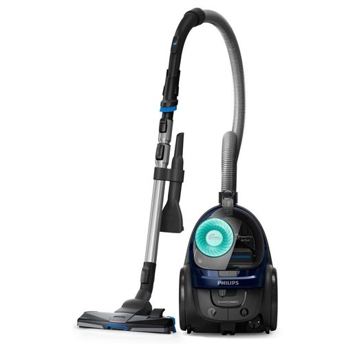 Aspirateur sans sac Powerpro Active Bleu Louros 750w - Fc9556/09