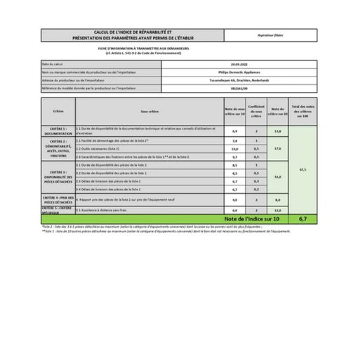 Aspirateur Sans Sac 77db Blanc Arctique/pêche - Xb2142-09