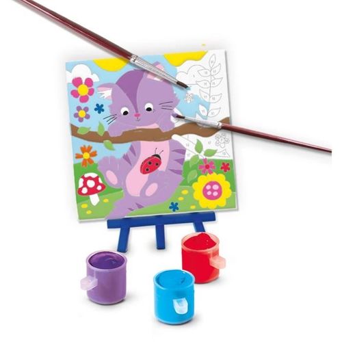 Peinture Au Numéro Sur Toile - 3 animaux De Compagnie