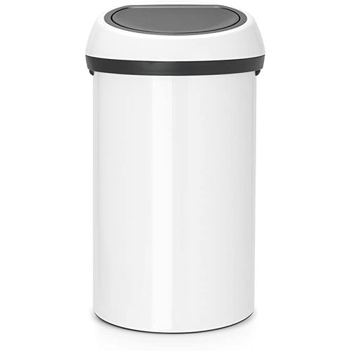 Poubelle 60l Blanc - 108686