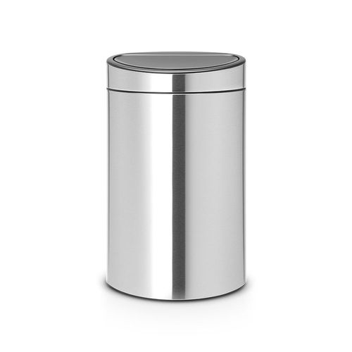 Touch Bin New 40 Lmatt Steel Code L En Métal