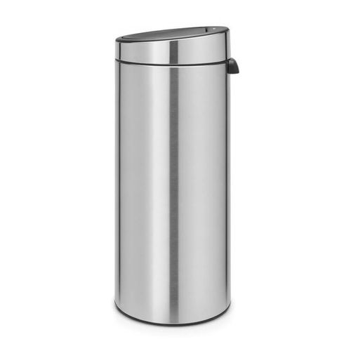 Poubelle 30l Matt Steel - 115349