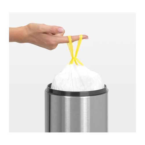 Poubelle Seau 3l Mat Steel - 363986