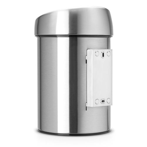 Poubelle Seau 3l Mat Steel - 363986