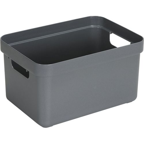 Boite De Rangement Sigma Home Box 13 L Gris