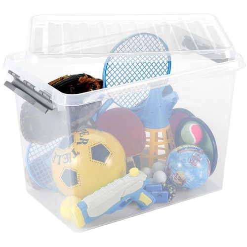 Boîte De Rangement En Plastique Q-line 72 Litres