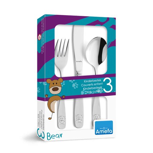 Bear - Coffret 3 Couverts Enfants